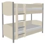 Кровать двухъярусная КР-123 БД Дуб беленый_98514