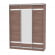Шкаф-купе B-220х180х60-1(ЯШТ-D9D10D9)_358303