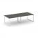 Стайл Проджект Стол переговорный SN-59O.SPRG-044.3 Антрацит/Металл Белый 3160*1180*750 _3857600