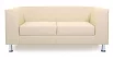 Диван двухместный ( Дерби) Consul White_23312