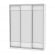 Шкаф-купе B-220х180х60-1(Белый-D8D8D8)_358243