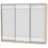 Шкаф-купе B-220х270х60-1(ДСС-Белый-D8D8D8)_358955