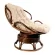 Кресло Папасан Челси вращающийся 23/03B орех матовый_174129