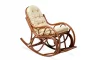 Кресло - качалка с толстой или тонкой подушкой, разборное 05/05 орех матовый_173993