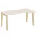Стол эргономичный левый ONIX WOOD OW.SA-1(R) Денвер Светлый/Светлый_212407