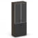 Шкаф высокий широкий Шифт SK.ST-1.2R black Дуб Мали/Антрацит NEW/Стекло Black 800*420*1977_3888391
