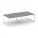 Стайл Проджект Рабочая станция двухсторонняя SN-59O.DRS-051 Серый Пепел/Металл Белый/Заглушка Пласти _3877653