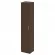 Шкаф высокий узкий левый (1 высокая дверь ЛДСП) NOVA S В.СУ-1.9 L Венге Цаво_226354