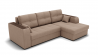 Диван Сенатор-3 НПБ угол левый/правый (ЗР) Цвет фасада: Светло коричневый; Тип: Левый/правый; Материал фасада: Металл/Велюр_891138
