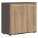 Шкаф с глухими малыми дверьми EDIS ELCS 85.1 Дуб Денвер светлый Белый Мокко_3653829