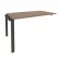 Наборный элемент рабочей станции на П-образном м/к ONIX O.MP-1.NRS-3.8 Дуб Аризона/Антрацит_240372