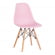 Стул CINDY (EAMES) (mod. 001) / 1 шт. в упаковке дерево бук/металл/сиденье пластик, 51x46x82.5см, светло-розовый/light pink_732692