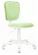 Кресло детское Бюрократ CH-W204NX (пластик белый) Зеленый Velvet 81_288453