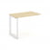 Стайл Проджект Брифинг-приставка SN-59O.BR-004 Акация Лорка/Металл Белый 1180*600*750 _3813062