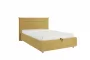 Кровать 1.2 Альба с подъем. механизмом ZP.KM1.2-01 медовый (велюр)_282135