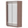 Шкаф-купе Белла(H9)2300х1153х1153(ЯШТ-ЯШС-D10D10)_357499