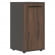 Шкаф колонка с глухой малой дверью EDIS ELCS 42.1 Дуб Денвер темный Черный Мокко_3653910