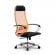Кресло офисное МЕТТА B 1m 4/K131, Основание 17834 Комплект 3 Оранжевое Черное_416941