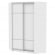 Шкаф-купе YA-230х1400-718-2(Белый-D4D4)_346254