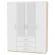 Шкаф распашный R-230х180х45-3-M(ДСС-Белый)_351332