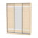 Шкаф-купе B-220х180х60-1(ДМ-D9D10D9)_358298