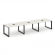 Стайл Проджект Стол переговорный SN-59O.SPRG-023 Дуб Наварра/Металл Черный 4140*980*750 _3810032