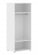 Каркас гардероба EDIS ECWS 85-1 Белый_3652650