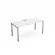 Стол рабочий, прямолинейный GLOSS LINE НСР-П.004.1 Белый Премиум_219061