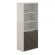 Шкаф высокий Atlas NZ-0311.GS.BT Серый камень Бренсон Трюфель_3239429