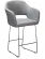 Стул полубарный Oscar (ПБ) Грей/Линк_258306