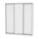 Шкаф-купе B-220х200х60-2(Белый-D9D9D9)_358568
