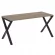Стол рабочий LOFT VR.L-SRX-4.7 Металл черный Тиквуд темный_226904