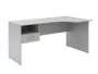 Стол письменный правый SET160-1 R c подвесной тумбой Серый_32218
