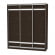Шкаф-купе B-220х200х60-2(Венге-D9D9D9)_358570