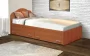 Кровать с ящиками на уголках №3 ЛДСП 800*2000 Итальянский орех_214166