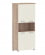 Шкаф с 2-мя комплектами глухих малых дверей и топом Torr LUX TLHC 85.4 Дуб Каньон Латте_655515