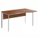 Стол эргономичный IMAGO-S CA-1SD(L/R) орех французский алюминий_120704