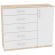 Комод Калисто(K41)1147х1352х468ручкарейлинг160мм(ДСС-Белый)_361318