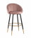 Стул Наоми барный велюр Розовый_363635