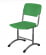 Стул ученический регулируемый (рост 5-7) 460х530 мм Пластик Зеленый RAL 6001/Металл Серый_3680328