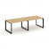Стайл Проджект Стол переговорный SN-59O.SPRG-014.3 Тиквуд Светлый/Металл Черный 3160*980*750 _3860273