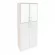 Шкаф высокий широкий ONIX O.ST-1.7R white Денвер Светлый/Белый_242960