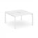 Стайл Проджект Рабочая станция двухсторонняя SN-59P.DRS-014 Белый/Металл Белый/Белый Заглушка 1580*1 _3818749